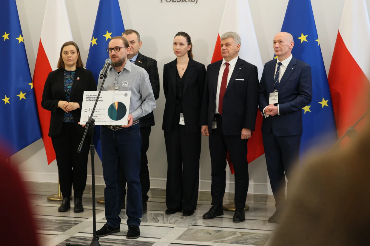 Radosław Ślusarczyk, prezes Stowarzyszenia Pracownia na rzecz Wszystkich Istot, fot. Cezary Kowalski.