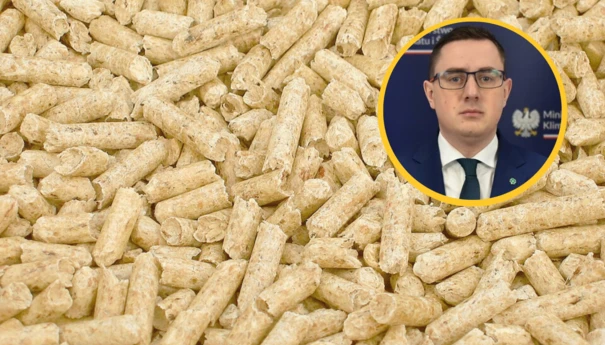 Pellety i Minister Energii Miłosz Motyka
