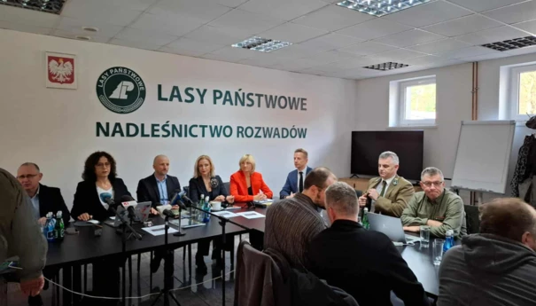 Stalowa Wola, spotkanie w Nadleśnictwie Rozwadów